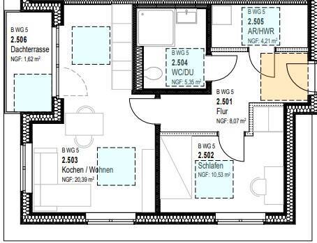 Bild 4 - 2 Zimmer Etagenwohnung in Lotte