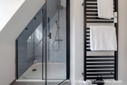Badezimmer - 1 Zimmer Etagenwohnung in Sylt