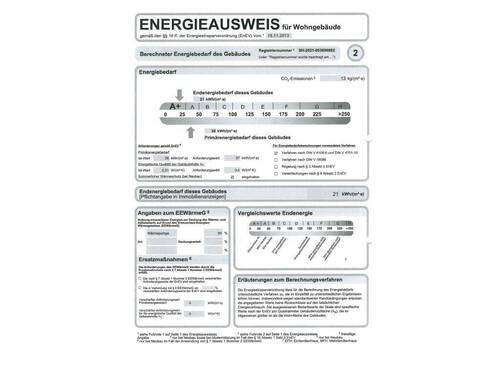 Energieausweis - 