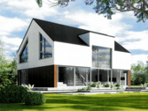 Rendering nach Bebauungsplan - 
