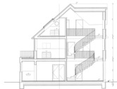Schnitt - Mehrfamilienhaus, Wohnhaus mit 125,00 m&sup2; in Kaufungen zum Kaufen