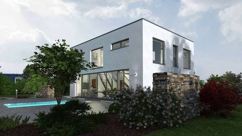 Ansicht Garten - 8 Zimmer Einfamilienhaus zum Kaufen in Trier