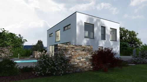 Ansicht Garten - Einfamilienhaus mit 216,30 m&sup2; in Trier zum Kaufen