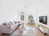 B_LA57_Wohnzi_Entwurf - Helle 2,5-Zimmer Balkon & Aufzug am Volkspark Friedrichshain