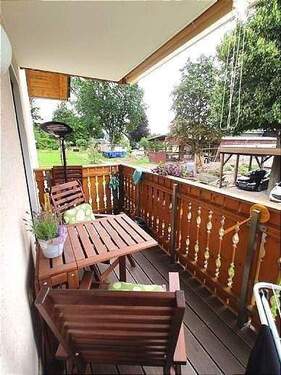 Balkon - 2 Zimmer Etagenwohnung in Thalheim/Erzgebirge