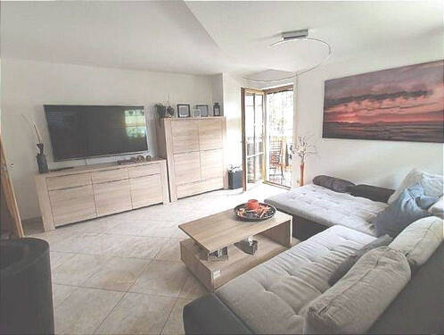 Wohnzimmer - Etagenwohnung mit 80,00 m² in Thalheim/Erzgebirge zur Miete