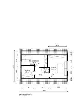 Dachgeschoss - 