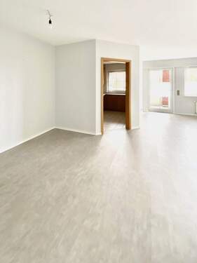 der erste Blick in den Wohnraum - 