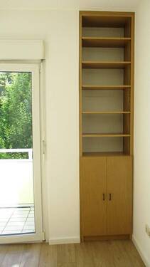 Schlafzimmer mit Einbauschrank - 