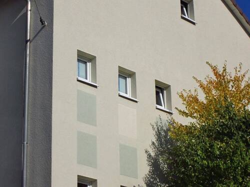 Seitliche Hausansicht - 