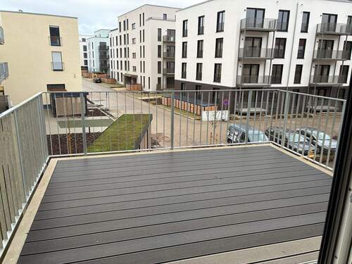 Balkon - Etagenwohnung mit 40,30 m&sup2; in Bamberg zur Miete