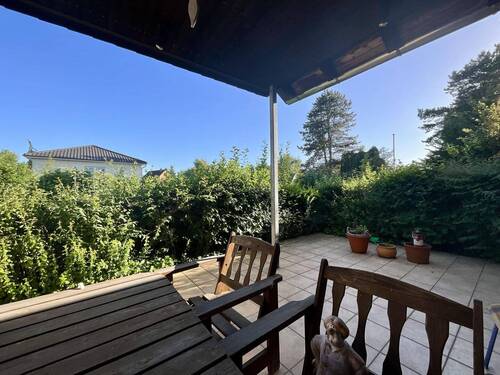 Blick von der Terrasse - 