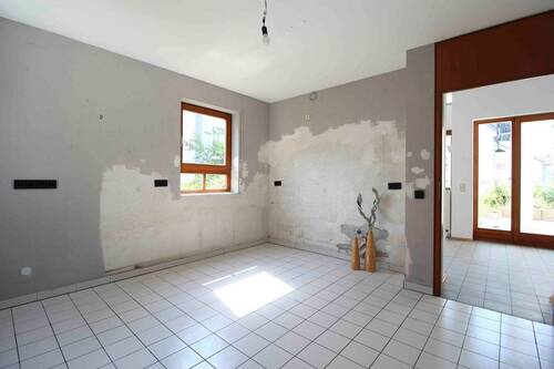 Küche zum Essbereich - 