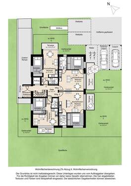 Etagenplan Erdgeschoss - 