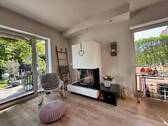 Panorama Kamin im Wohn-/Essbereich - 