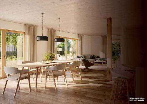 Visualisierung - Innenansicht - 3 Zimmer Etagenwohnung in Lautenbach