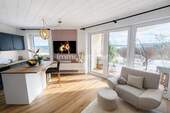 Wohnzimmer Aussicht Terrasse und Ausblick - 