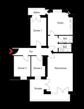 2. Obergeschoss - 