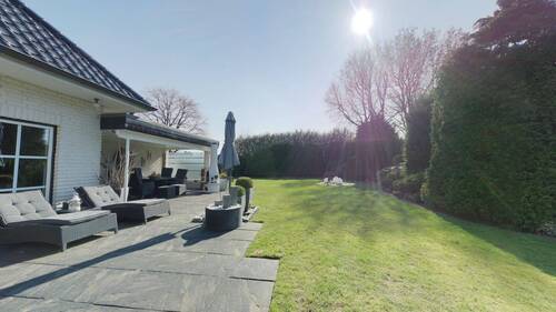 Terrassenansicht - Einfamilienhaus mit 177,00 m&sup2; in Ostrohe zum Kaufen