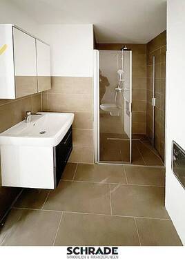 Das Bad... - Etagenwohnung mit 58,10 m&sup2; in Seehausen zur Miete