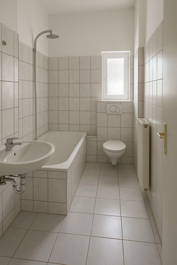 Beispiel Badezimmer - 2 Zimmer Etagenwohnung in Erfurt