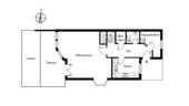Grundrissskizze Erdgeschoss - 