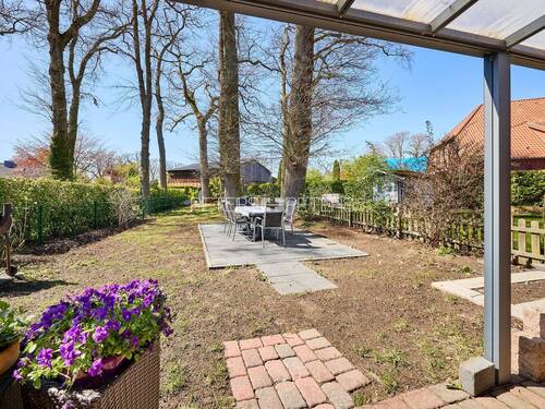 Garten - Doppelhaushälfte mit 121,10 m&sup2; in Adendorf zum Kaufen