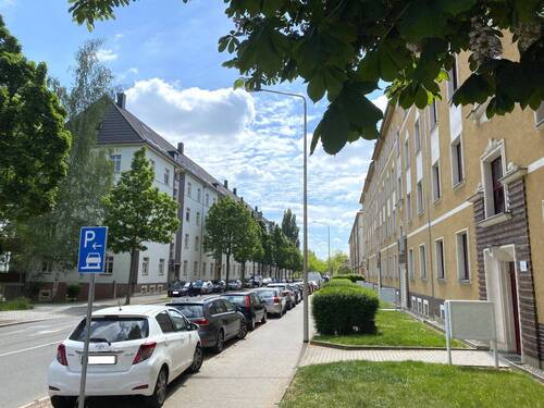 Straßenansicht - 2 Zimmer Etagenwohnung in Zwickau