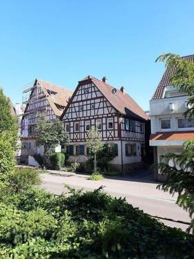 Hausansicht - 6 Zimmer Mehrfamilienhaus, Wohnhaus in Oedheim