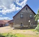 Fronansicht Wohnhaus - 7 Zimmer Bauernhaus, Landhaus in Neißeaue