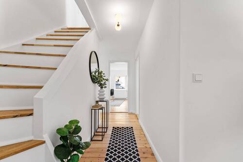 Terrasse - Doppelhaushälfte mit 104,80 m&sup2; in Wildau zum Kaufen