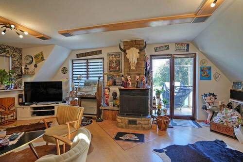 Wohnzimmer im Dachgeschoss - 