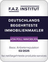 Siegel_FAZ_Begehrteste Produkte_2025_Standard_VON POLL IMMOBILIEN - 