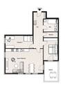Adäquater Grundriss - 