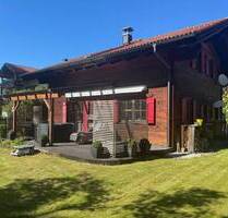 Christa Holzblockhaus in ruhiger sonniger Lage - Oberammergau