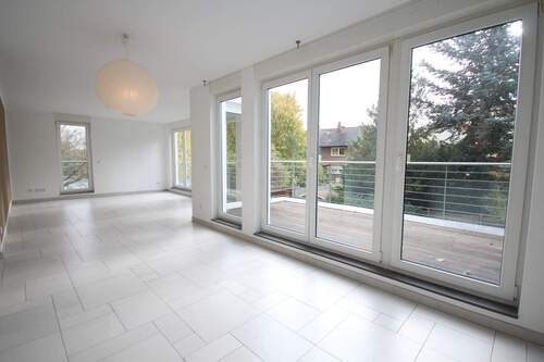 Wohnzimmer Ansicht 1 - 3 Zimmer Etagenwohnung zum Kaufen in Hürth