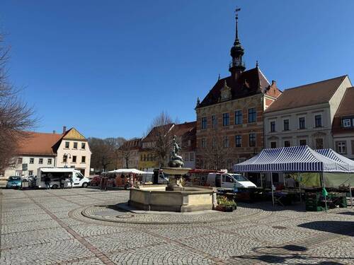 Blick auf den Markt - 
