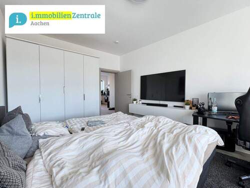 Schlafzimmer - 3 Zimmer Etagenwohnung zur Miete in Aachen