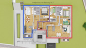 Grundriss Whg. 1 - 