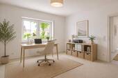 Virtuelles Homestaging-Arbeitszimmer - 