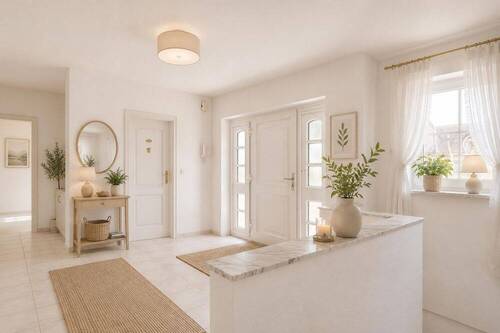 Virtuelles Homestaging-Eingangsdiele - 