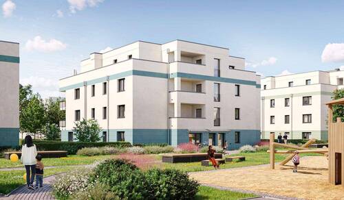 Moderne Eigentumswohnung im Mehrfamilienhaus - 