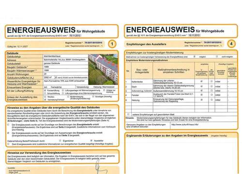 Energieausweis - 