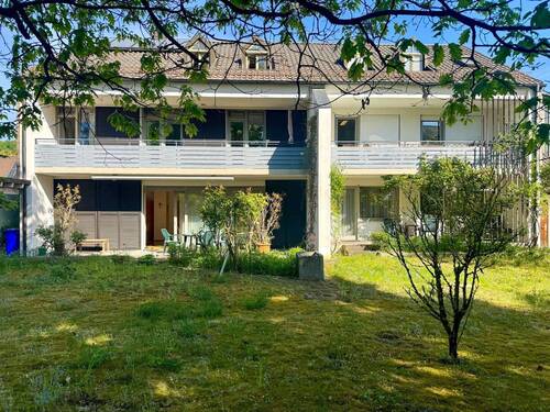 Gartenansicht - 1 Zimmer Mehrfamilienhaus, Wohnhaus zum Kaufen in Burghausen