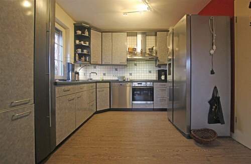 Blick in die offene Küche - 