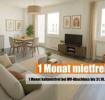 Plattenbau neu gedacht – 30 m² Wohnbereich, EBK, Bad mit Wanne & Dusche – 1 Monat mietfrei - Chemnitz Bernsdorf