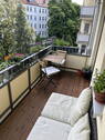 Balkon - 4 Zimmer Etagenwohnung in Leipzig