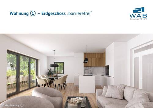 Ebermayerstr. 2 - WHG 1 - 01.jpg - 4-Zimmer Neubau Luxuswohnung (1), mit 2 Terrassen, Garten und Haushaltsraum