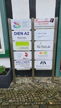 gemeinsames Firmenschild - 