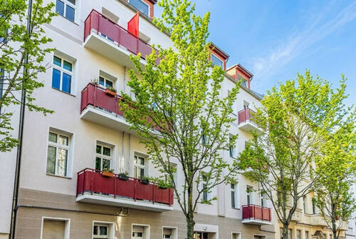 Fassade - 2 Zimmer Etagenwohnung in Berlin